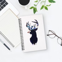 13 x 21 cm Spiral Kapaklı Çizgili Defter – Baskısız